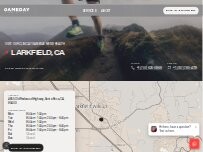 Website Screenshot Gameday Men’s Health Larkfield, CA