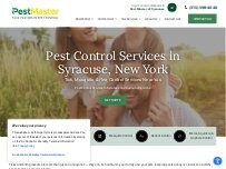 Website Screenshot Pestmaster of Syracuse