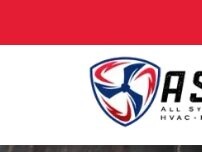 Website Screenshot All Systems Go HVAC-R