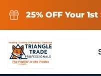 Website Screenshot Triangle Trade Professionals, LLC