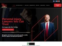 Website Screenshot Alex R. White, PLLC, Sue Distracted Driver