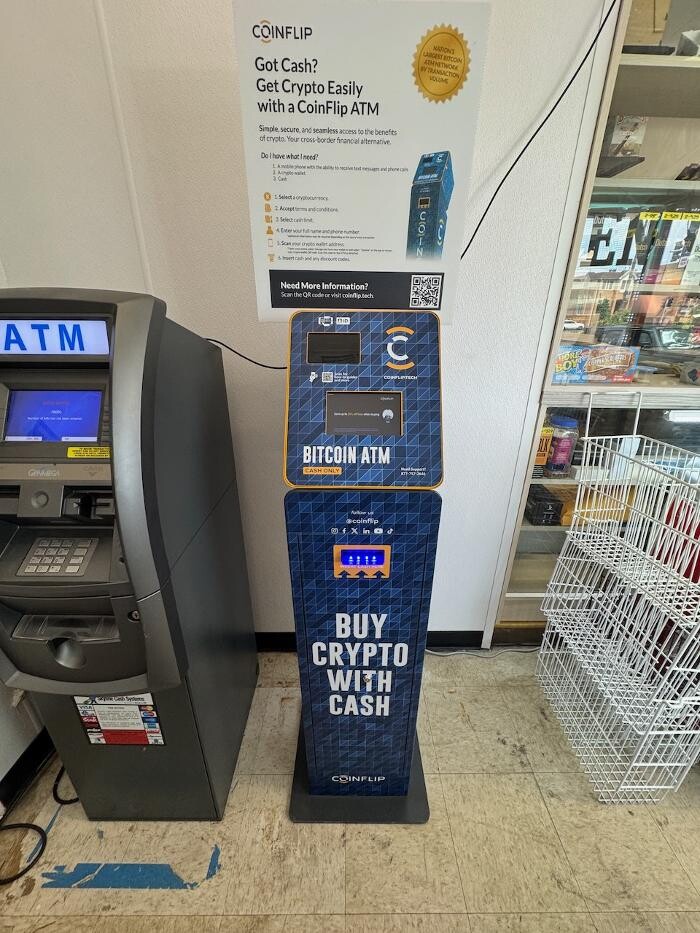 Images CoinFlip Bitcoin ATM - J T FOOD AND LIQUOR (Chicago)