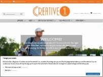 Website Screenshot Creative1, Inc.