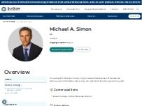 Website Screenshot Dr. Michael A. Simon - Broward Urology