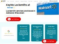 Website Screenshot KeyMe Locksmiths
