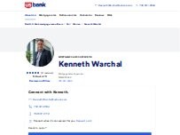 Website Screenshot Kenneth Warchal-U.S. Bank Mortgage