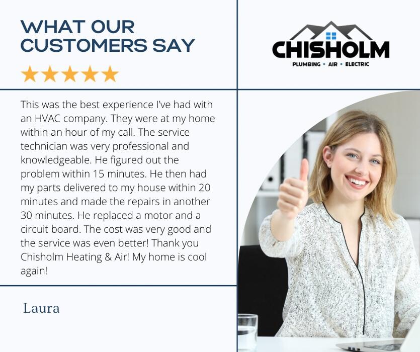 Images Chisholm Plumbing, Heating & Air Conditioning
