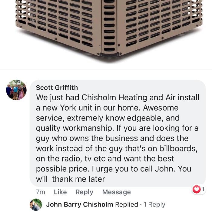 Images Chisholm Plumbing, Heating & Air Conditioning