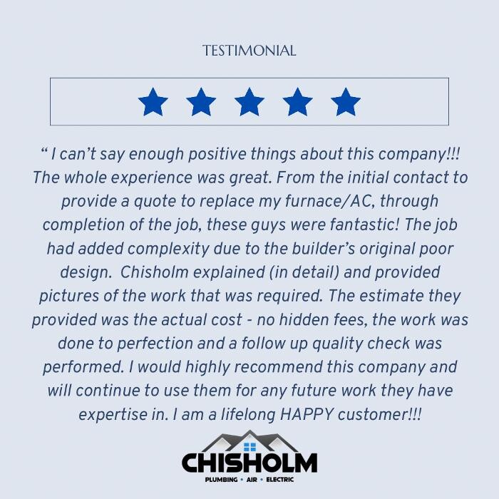 Images Chisholm Plumbing, Heating & Air Conditioning