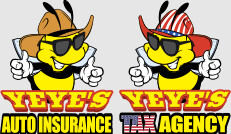 Yeyes Auto Insurance & Tax Agency Logo