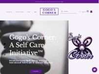 Website Screenshot Gogos Corner A Self Care Initiative