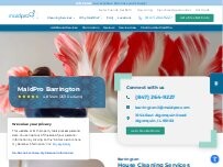Website Screenshot MaidPro Barrington