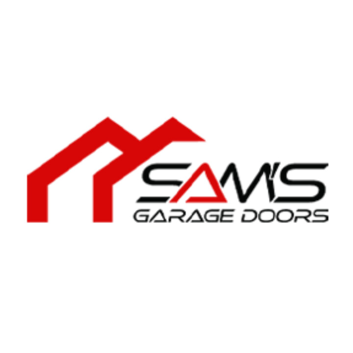 Sam's Garage Door Logo
