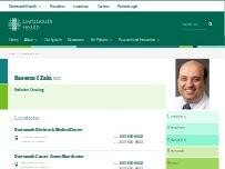 Website Screenshot Bassem I. Zaki, MD