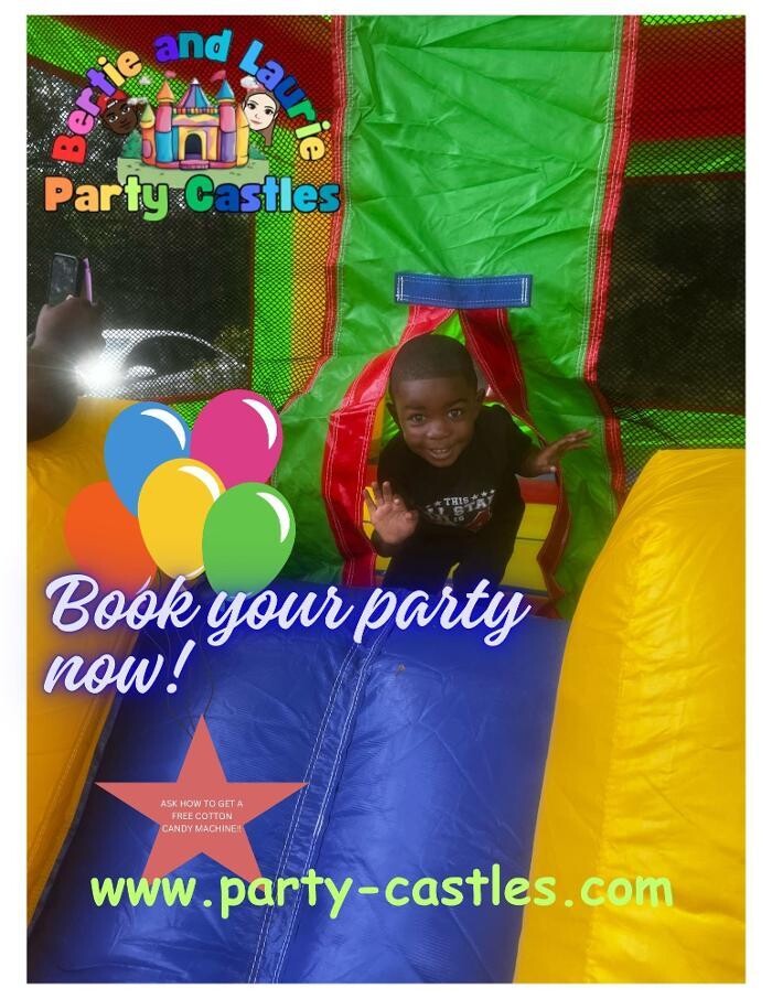 Images Bertie and Laurie Party Castles
