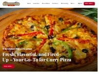 Website Screenshot Mighty Munch Mtn Curry Pizza