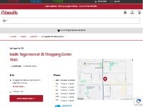 Website Screenshot bealls