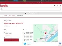 Website Screenshot bealls