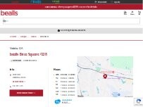 Website Screenshot bealls