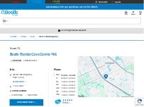 Website Screenshot Bealls Florida