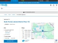 Website Screenshot Bealls Florida