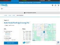 Website Screenshot Bealls Florida