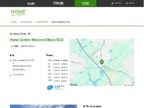 Website Screenshot Home Centric