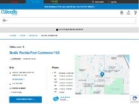 Website Screenshot Bealls Florida