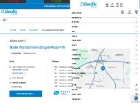Website Screenshot Bealls Florida