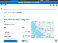 Website Screenshot Bealls Florida