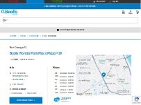 Website Screenshot Bealls Florida
