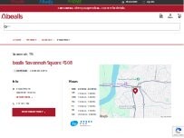 Website Screenshot bealls