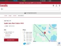 Website Screenshot bealls