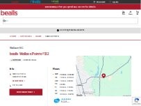 Website Screenshot bealls