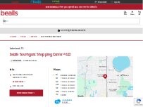 Website Screenshot bealls