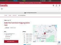 Website Screenshot bealls