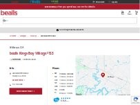 Website Screenshot bealls