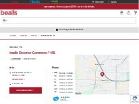 Website Screenshot bealls