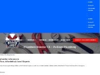 Website Screenshot Pulliam Plumbing Services