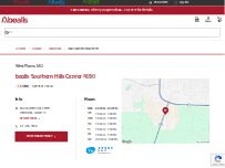 Website Screenshot bealls