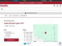 Website Screenshot bealls