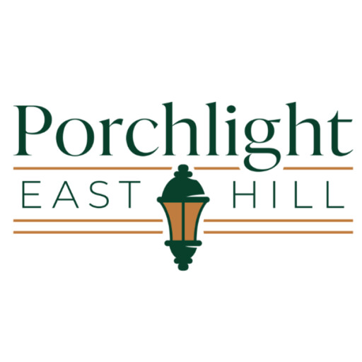 PorchLight East Hill Rental Homes and Townhomes Logo