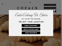Website Screenshot Copain Bakery & Provisions