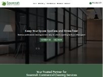 Website Screenshot Savannah Service Cleaning, LLC