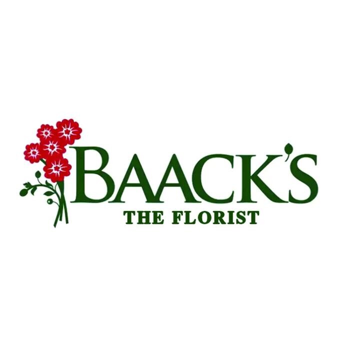 Baack's The Florist Logo