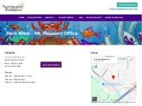 Website Screenshot Sweetgrass Pediatrics - Mt. Pleasant