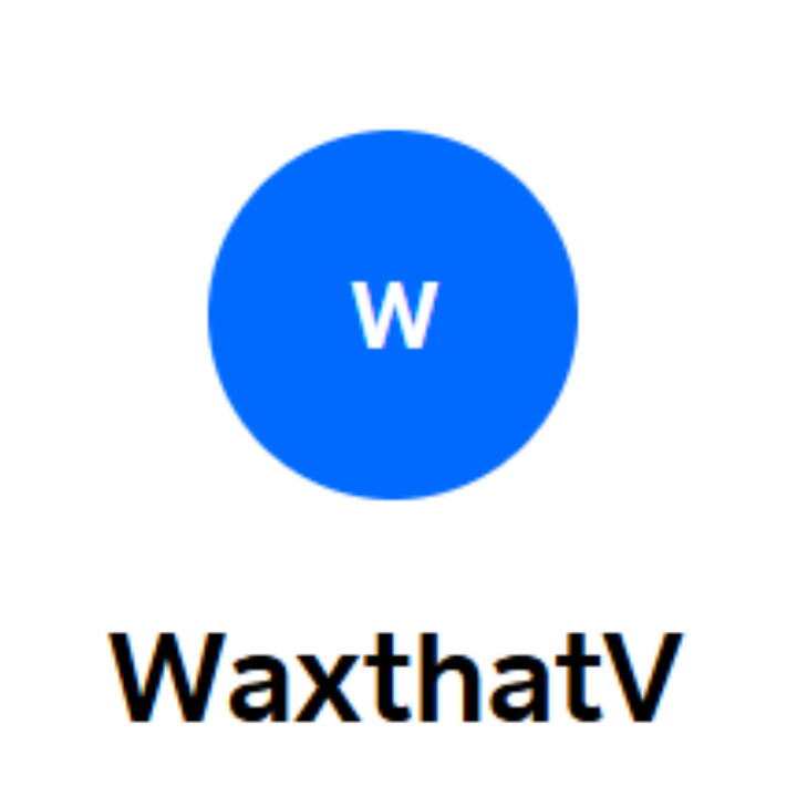 WaxthatV Logo