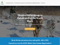 Website Screenshot Positive Energy Outdoors