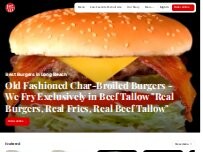 Website Screenshot Jim's Burgers