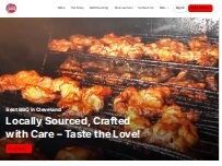 Website Screenshot Real Smoq'ed BBQ, Inc.
